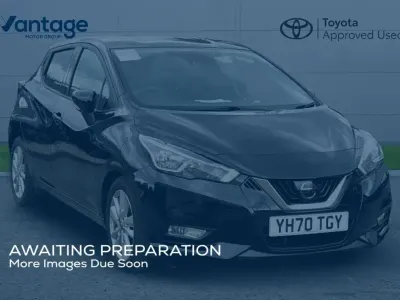 Used Nissan Micra Acenta 99 HP (72 kW) 2020 Black Hatchback
