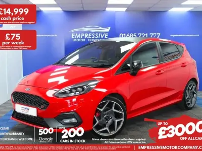 Used Ford Fiesta ST 200 HP (147 kW) 2019 Red Hatchback