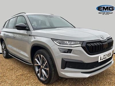 Used Skoda Kodiaq SportLine 190 HP (139 kW) 2022 Grey SUV