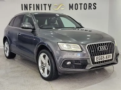 Begagnad Audi Q5 S-line plus 190 HK (139 kW) 2015 Grå SUV