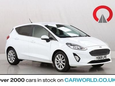 White Used 2020 Ford Fiesta Titanium Hatchback | £8,996 (Good price)