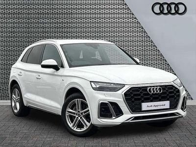 Used Audi Q5 S-Line 200 HP (147 kW) 2022 White SUV