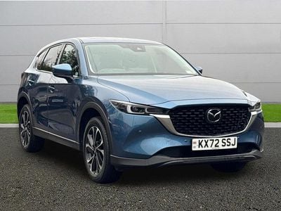 Blue Used 2022 Mazda CX-5 Edition SUV | £20,999 (Fair price)