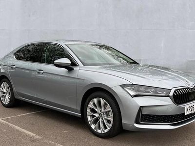 Used Skoda Superb SE L 150 HP (110 kW) 2026 Pebble silver metallic Hatchback