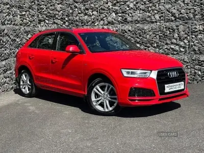 Used Audi Q3 S-Line 150 HP (110 kW) 2017 Red SUV