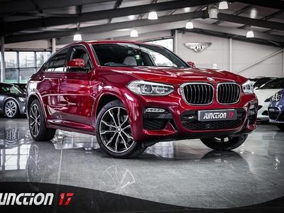 Used BMW X4 M Sport 190 HP (139 kW) 2018 Red SUV