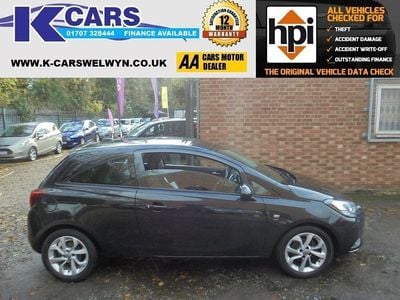 Used Vauxhall Corsa 70 HP (51 kW) 2016 Black Hatchback