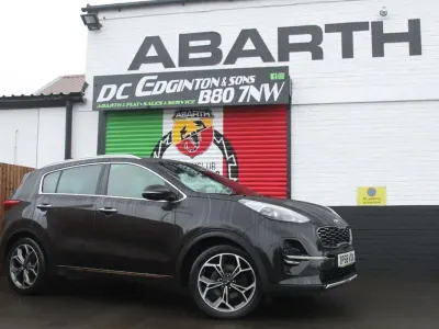 Begagnad Kia Sportage GT-Line 135 HK (99 kW) 2019 Svart SUV