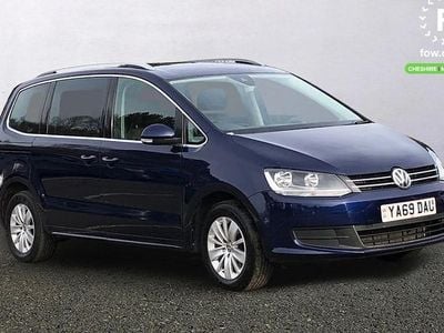 Used VW Sharan SE 150 HP (110 kW) 2019 Blue MPV