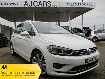 White Used 2014 VW Golf Sportsvan GT MPV | £9,200 (Fair price)