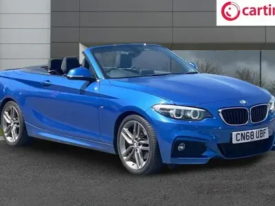 Used BMW 225 M Sport 224 HP (164 kW) 2018 Blue Cabriolet
