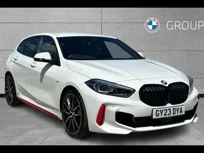 Used BMW 128 ti Shadowline 261 HP (191 kW) 2023 Alpine white Hatchback