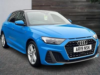 Blue Used 2019 Audi A1 S-Line Hatchback | £14,291 (Fair price)