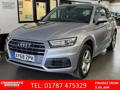 Used Audi Q5 Sport 245 HP (180 kW) 2018 Silver SUV