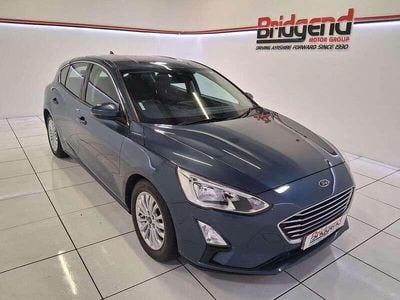 Used Ford Focus Titanium 120 HP (88 kW) 2019 Blue Hatchback