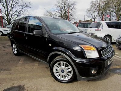 Used Ford Fusion Zetec 79 HP (58 kW) 2007 Black Hatchback