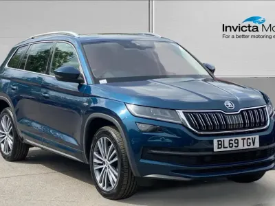 Used Skoda Kodiaq 190 HP (139 kW) 2020 Blue SUV