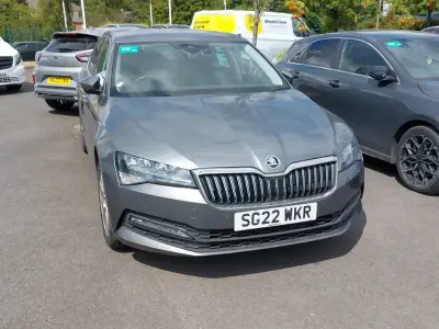 Used Skoda Superb SE Technology 150 HP (110 kW) 2022 Grey Hatchback