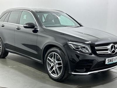 Black Used 2018 Mercedes GLC220 AMG line Estate | £14,996 (Fair price)