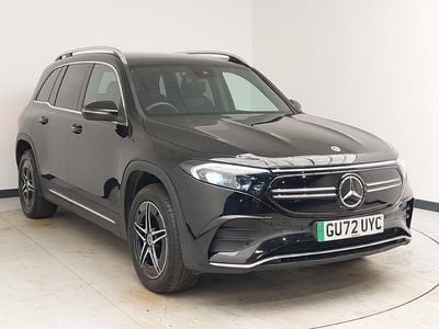 Black Used 2022 Mercedes EQB350 AMG line SUV | £27,998 (Fair price)