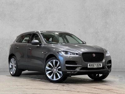 Grey Used 2017 Jaguar F-Pace Portfolio SUV | £17,490 (Fair price)