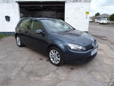Used VW Golf VII Match 105 HP (77 kW) 2012 Blue Hatchback