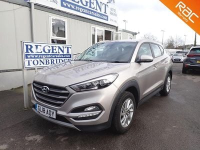 Beige Used 2018 Hyundai Tucson SE SUV | £10,495 (Good price)