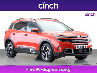 Red Used 2021 Citroën C5 Aircross Shine SUV | £11,259 (Fair price)