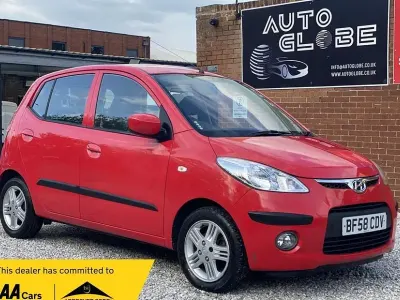 Używany Hyundai i10 Comfort 2008 Czerwony Hatchback