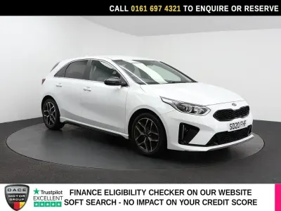 Used Kia Ceed GT-Line 2020 White Hatchback