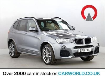 Grey Used 2017 BMW X3 M Sport SUV | £18,772 (Fair price)