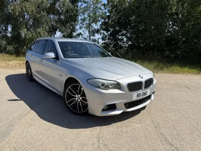 Used BMW 530 M Sport 258 HP (189 kW) 2012 Silver Estate