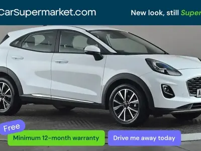 Używany Ford Puma Titanium 125 KM (91 kW) 2023 Biały SUV
