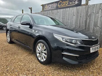 Used Kia Optima 141 HP (103 kW) 2017 Black Estate