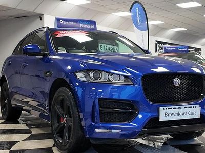 Used Jaguar F-Pace R-Sport 2018 Blue SUV