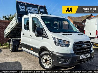 Used Ford Transit S 130 HP (95 kW) 2020 White Cabriolet