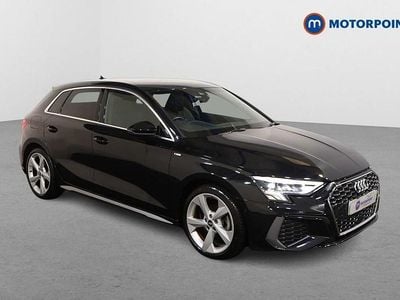 Used Audi A3 S-Line 2022 Black Sedan