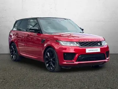 Used Land Rover Range Rover Sport 400 HP (294 kW) 2020 Red SUV