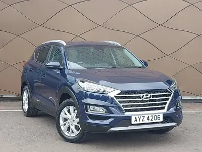 Used Hyundai Tucson SE 115 HP (84 kW) 2018 Blue SUV
