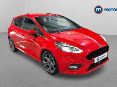 Usado Ford Fiesta ST-Line 95 HP (69 kW) 2021 Vermelho Citadino