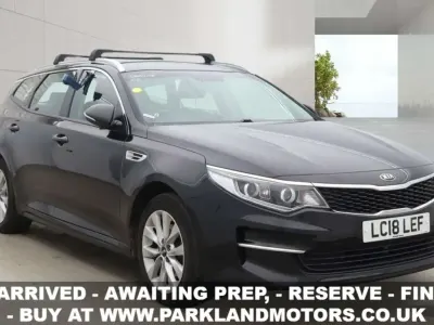 Used Kia Optima 139 HP (102 kW) 2018 Black Estate