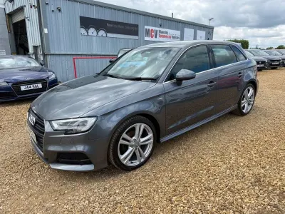 Used Audi A3 Sportback S-Line 116 HP (85 kW) 2018 Grey Hatchback