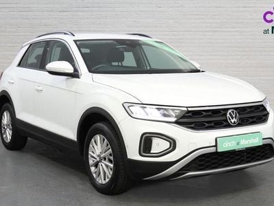 White Used 2023 VW T-Roc Life SUV | £17,527 (Good price)