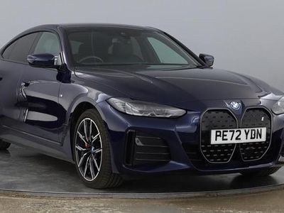 Used BMW i4 M Sport 246 kW (335 HP) 2022 Blue Sedan