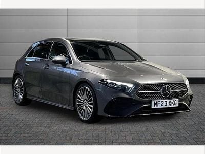 Grey Used 2023 Mercedes A180 AMG Line Premium Plus Hatchback | £24,890 (A bit pricey)