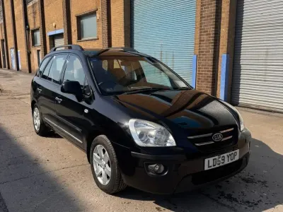 Used Kia Carens 2009 Black MPV
