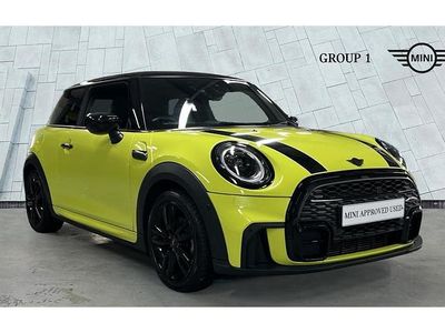 Zesty yellow Used 2023 Mini Cooper Premium Hatchback | £20,995 (Good price)