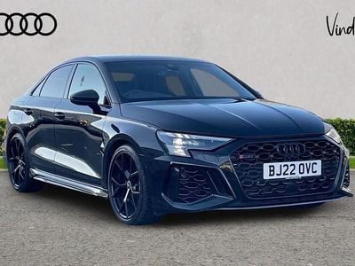 Used Audi RS3 Sport 394 HP (289 kW) 2022 Black Sedan