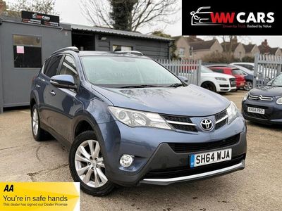 Used Toyota RAV4 124 HP (91 kW) 2014 Blue SUV