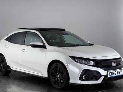 Used Honda Civic Sport Plus 182 HP (133 kW) 2019 White Hatchback